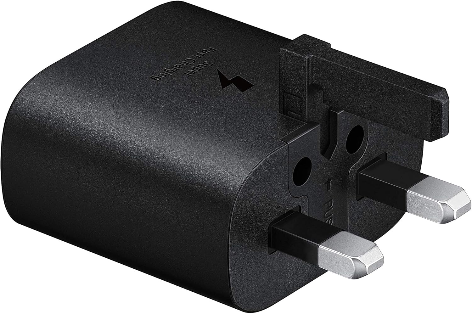 شاحن سامسونج بقوة 25 واط USB-C| أسود شاحن سامسونج بقوة 25 واط USB-C| أسود